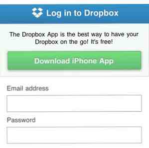 El sitio web móvil de Dropbox obtiene una nueva imagen [Noticias] / Internet